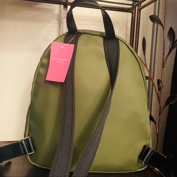 Kate Spade medium nylon backpack sapling green - Picture 3 of 7